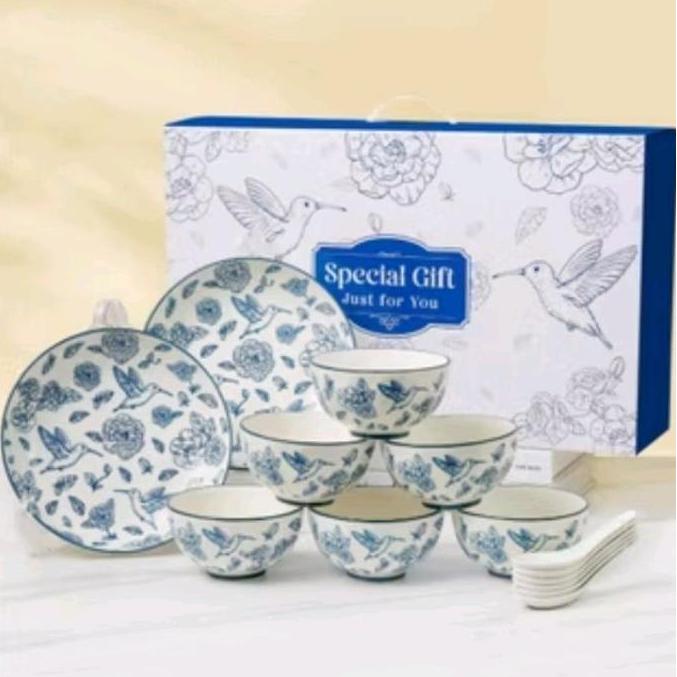 Hampers imlek 2026 piring set keramik TW