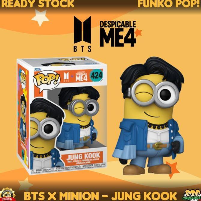 Funko Pop Music - Bts X Minion - Jungkook #424