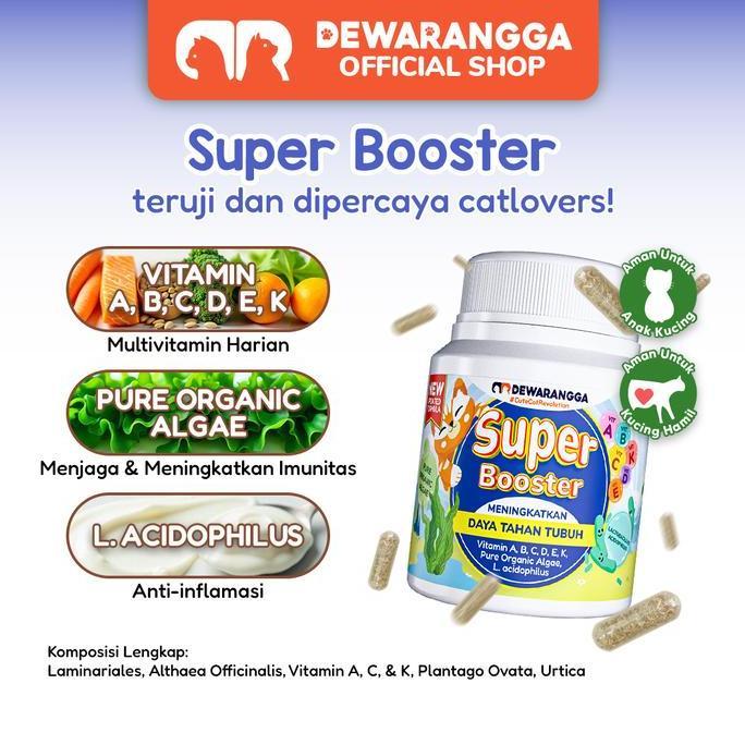 Catbull- Vitamin Imun Kucing Super Booster Dewarangga - Vitamin Imunitas Kucing