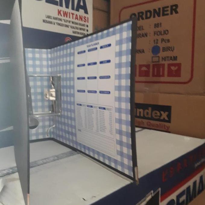 Dicdoc- Gojek Ordner Gema Kwitansi/Odner Gema Kecil/Otner/Binder Map Folder