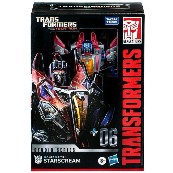 Hasbro, Transformers Studio Series Gamer Edition Deluxe War For Cybertron 06 Starscream