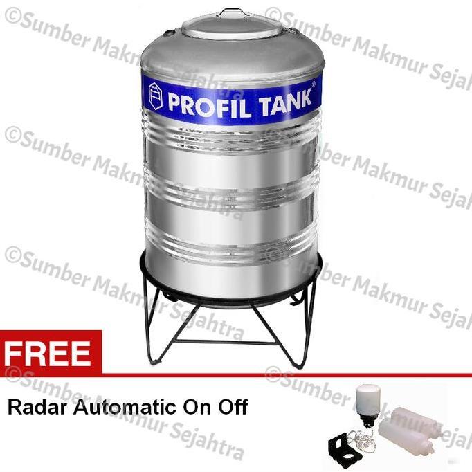 Miliki Tangki Air Stainless Profil Ps 1100 Toren Tandon 960 Liter