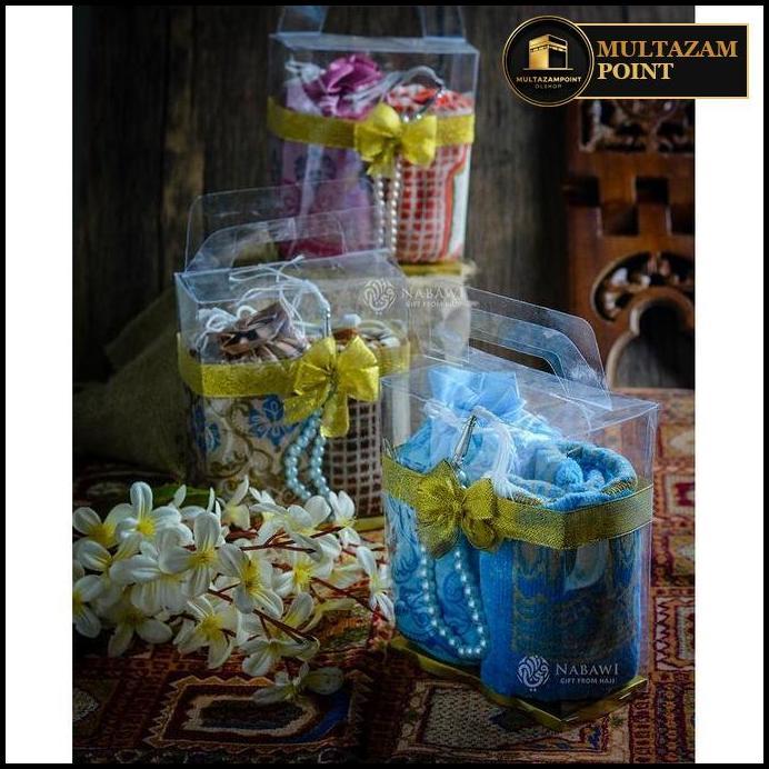Parcel Oleh Oleh Haji dan Umroh Mukena Parasit + Sajadah Sujud Mini