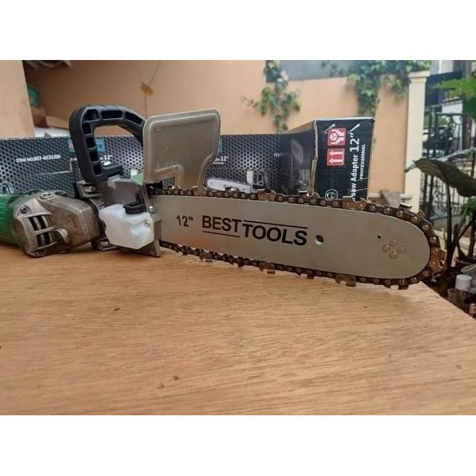 ADAPTER CONVERTER CHAINSAW 12" ADAPTOR MESIN GERINDA 12 INCH