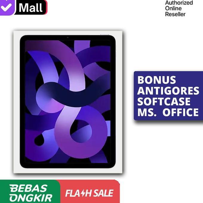JIMBARANSHOP231 - APPLE IPAD AIR 5 2022 10.9 INCH M1 CHIP 256GB 64GB WIFI GARANSI INTER