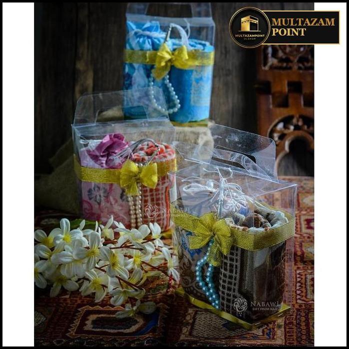 Parcel Oleh Oleh Haji dan Umroh Mukena Parasit + Sajadah Sujud Mini
