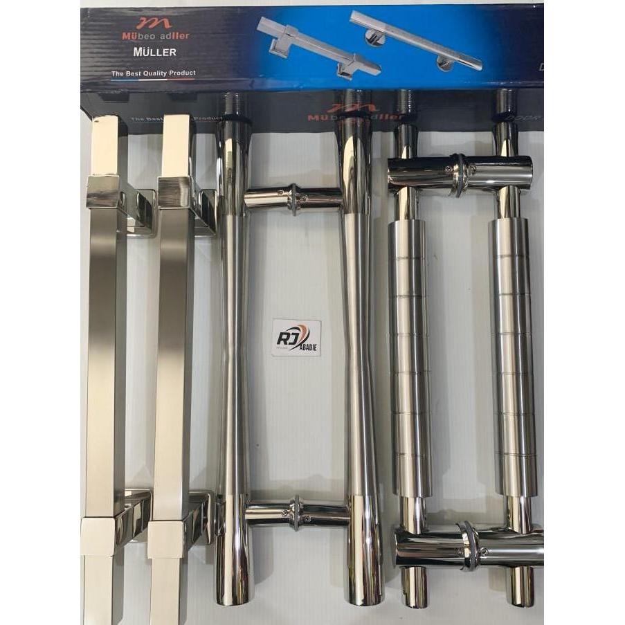 Pull Handle Gagang Tarikan Pintu Kupu Tarung Stainless Muller 450 mm