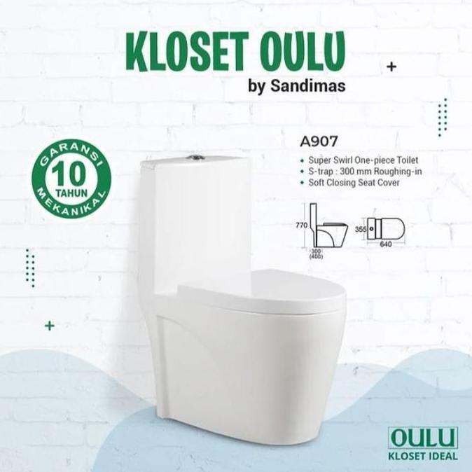 Terjangkau Closet Oulu A907 One-Pieces