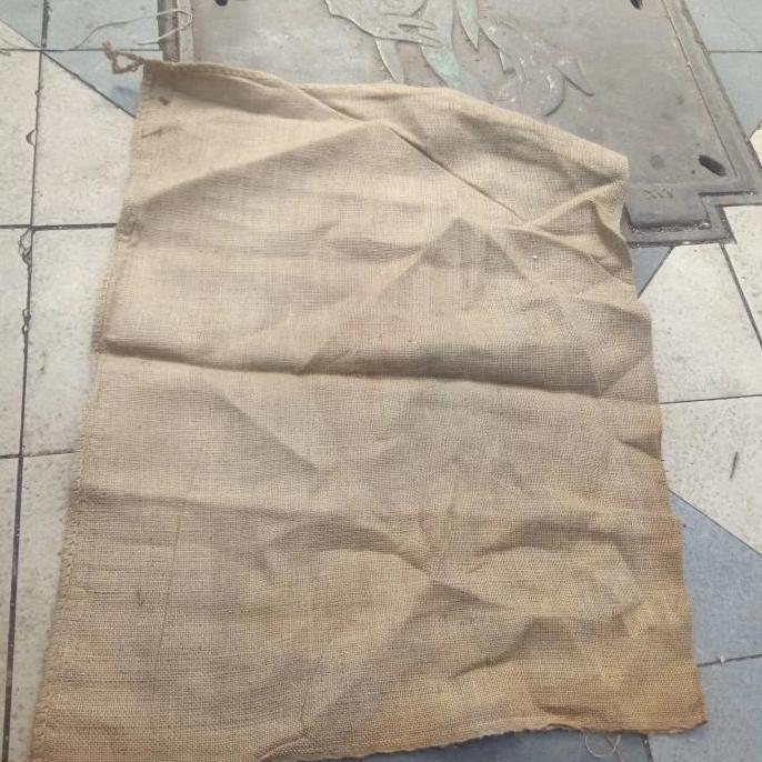 karung goni polos 50kg bekas