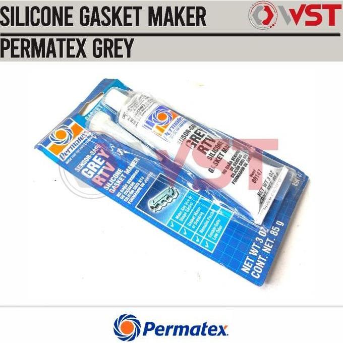 Lem Gasket PERMATEX GREY RTV / Permatex RTV abu abu Gasket Maker