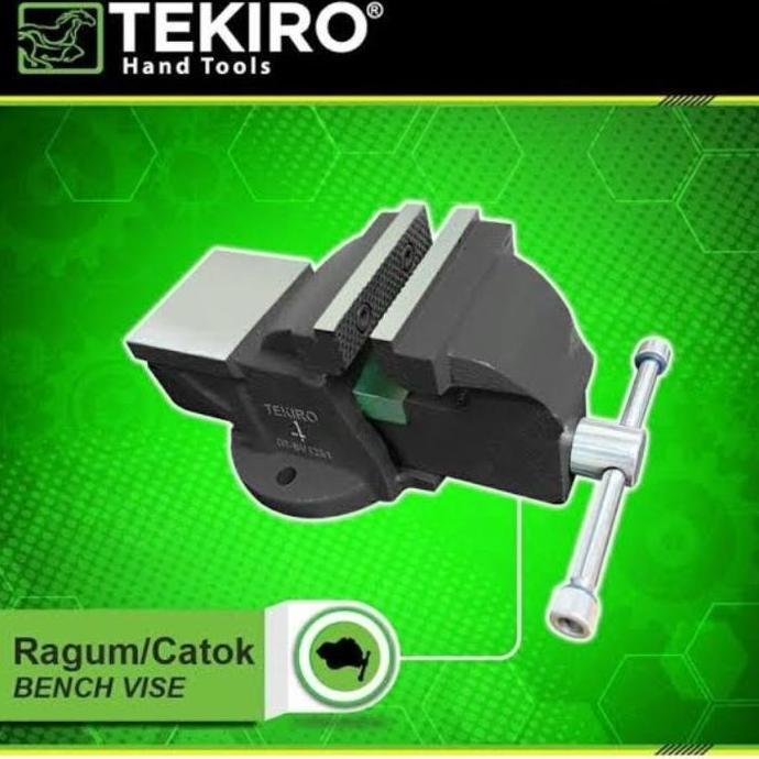 Tekiro catok ragum meja 4 inch bench vice