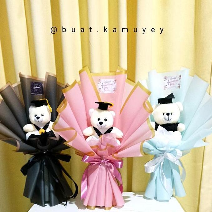 Buket Boneka Wisuda Spesial Buat Kamu Yeey || Buket Wisuda LM