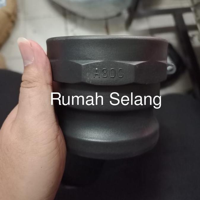 TERMURAH - Camlock PP Type A 3 Inch / Camlock Plastik Type A 300 / Camlock PP