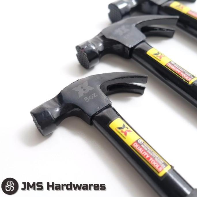 Palu Kambing Hitam / Palu Full Besi Magnet / Palu Gergigi Gagang Karet