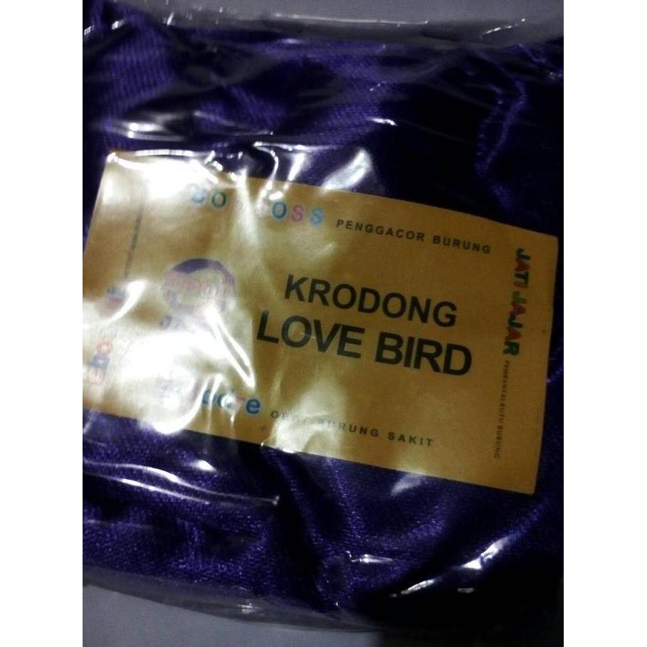 Willofbig- Krodong Sangkar Love Bird Sablon Ebod Jaya