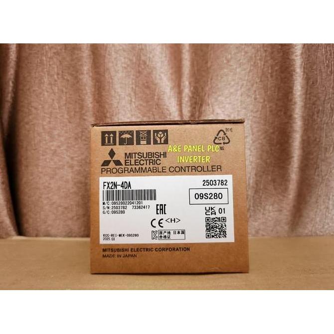 BEBAS ONGKIR - FX2N-4DA PLC Mitsubishi FX2N 4DA FX2N4DA