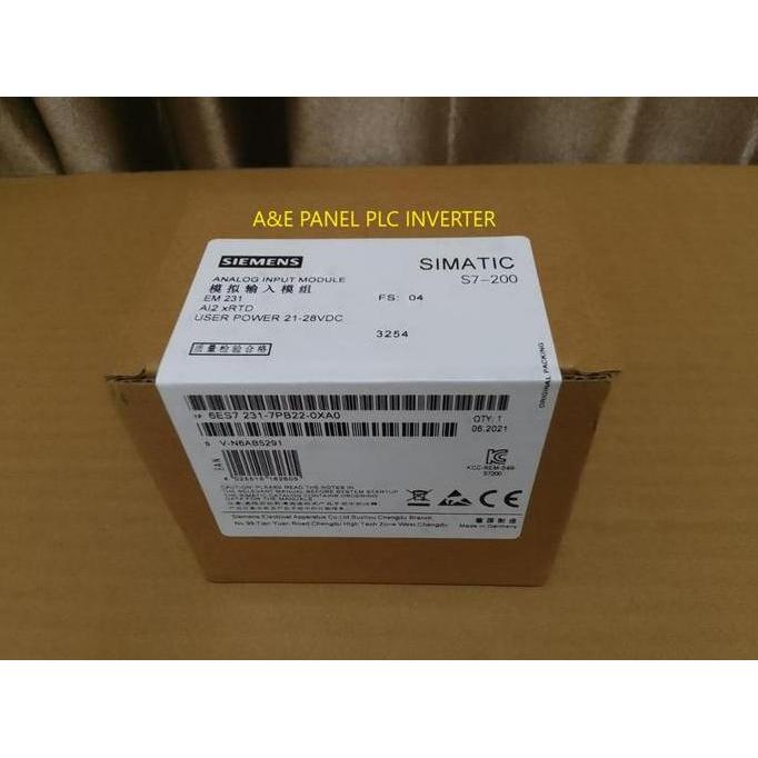 HARGA DISC - PLC Siemens S7-200 S7 200 6ES7 231-7PB22-0XA0