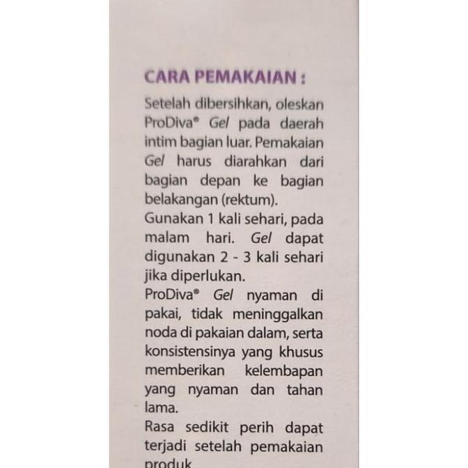 Muginomi- Prodiva Gel 30 Gr Menjaga Kesehatan Kewanitaan