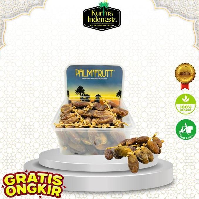 Kurma Tunisia tangkai 1kg Toples - Kurma Palm Fruit - Kurma Palm Frutt - Kurma Indonesia