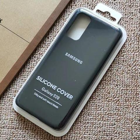 OFFICIAL SILICONE CASE LOGO SAMSUNG S20 PLUS / S20 ULTRA SOFT CASE