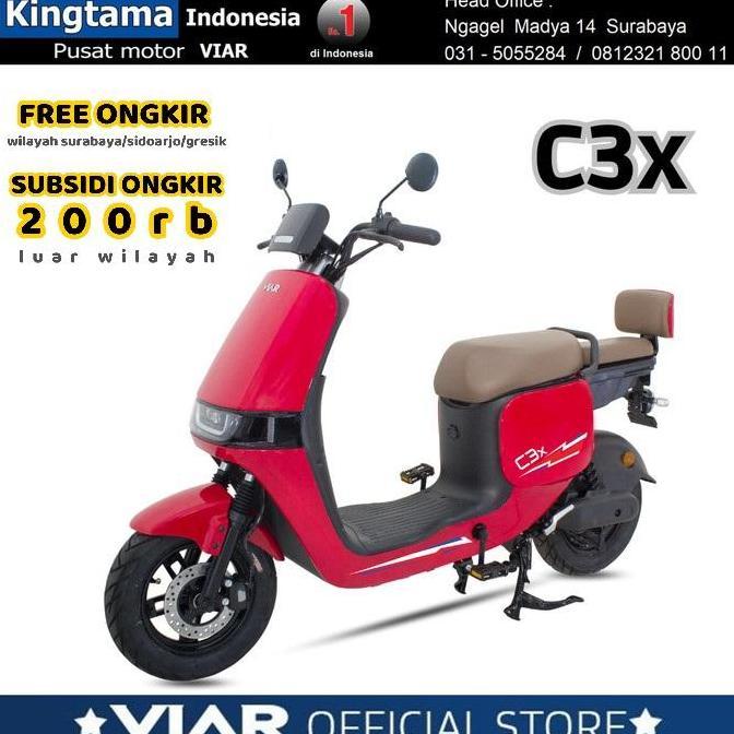 Terlaris Sepeda Listrik Viar C3 - Promo - Original