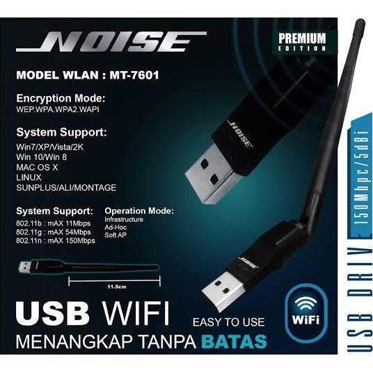 Noise Dongle Adapter / USB Wifi Adapter MT 7601