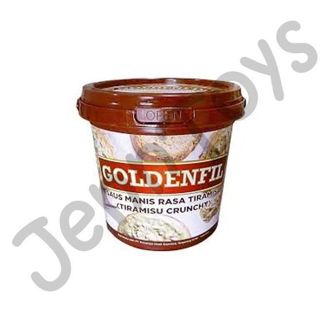 Goldenfil Tiramisu Crunchy 1Kg Selai Roti Filling Kue Spread Fruit Jam Goldenfil