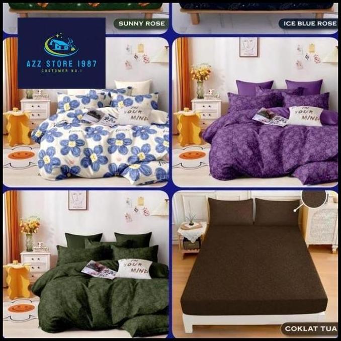 Kain sprei / sarung kasur meteran grosir