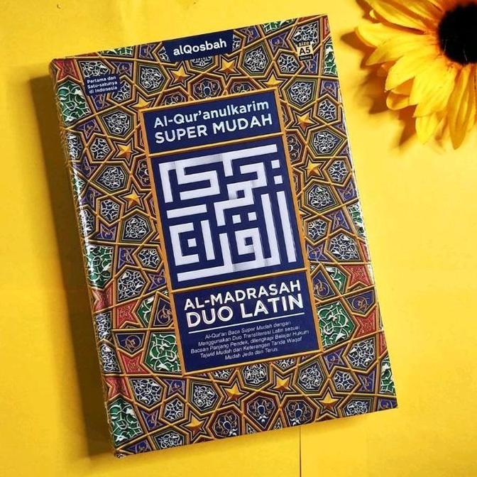 Termurah / Hot Sale Mushaf Alquran Almadrasah Duo Latin Terjemahan Terjemah Perkata Tajwid Warna