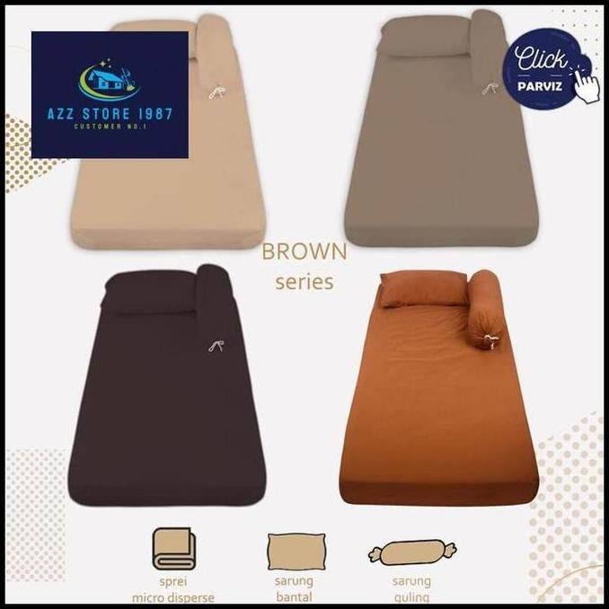 Sprei Polos 120x200 Sprei No.3 - Sudut Karet