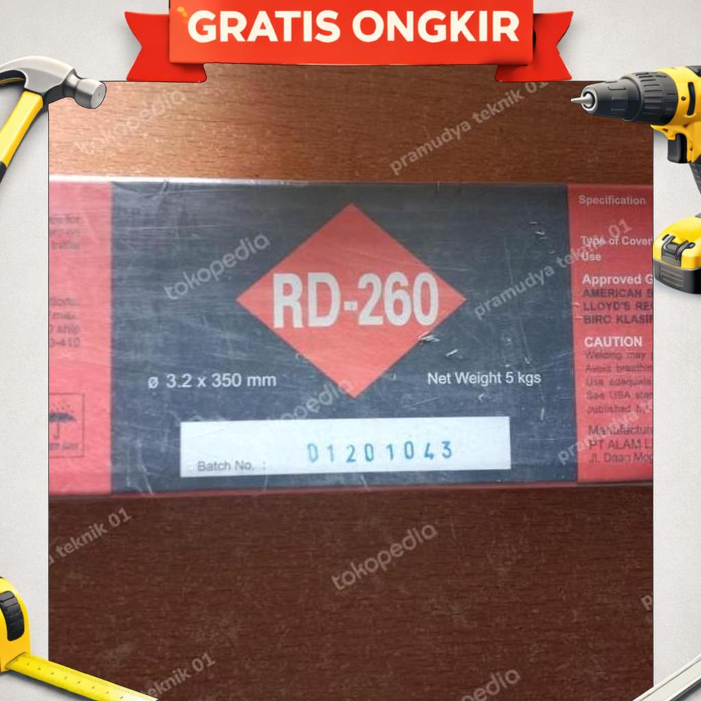 Kawat Las Nikko Steel Rd 260 3.2Mm / Rd 260 3.2Mm