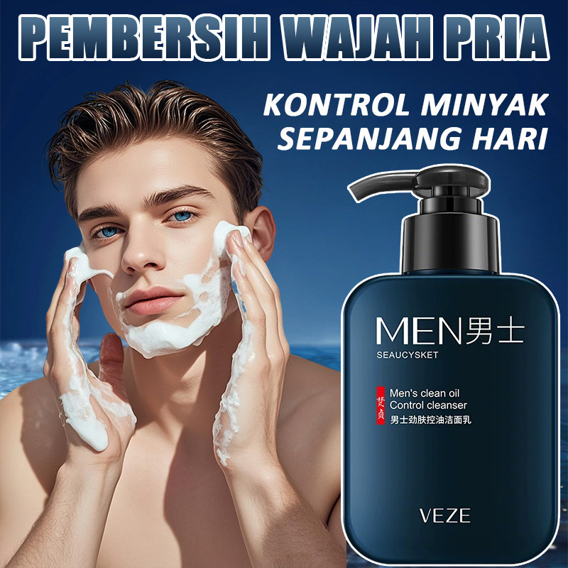 Pembersih Wajah Pria Pembersih Wajah Jerawat Pemutih Wajah Pria Tungau Pembersih Jerawat Dan Komedo 