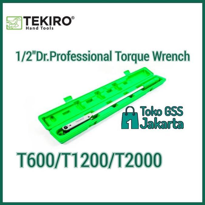 KUNCI TORSI PROFESSIONAL 1/2 DR TORQUE MOMEN WRENCH TEKIRO Orinal