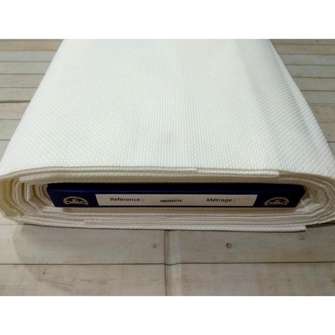 New | Kain Kristik Aida Dmc 14Ct - 712 - Off White