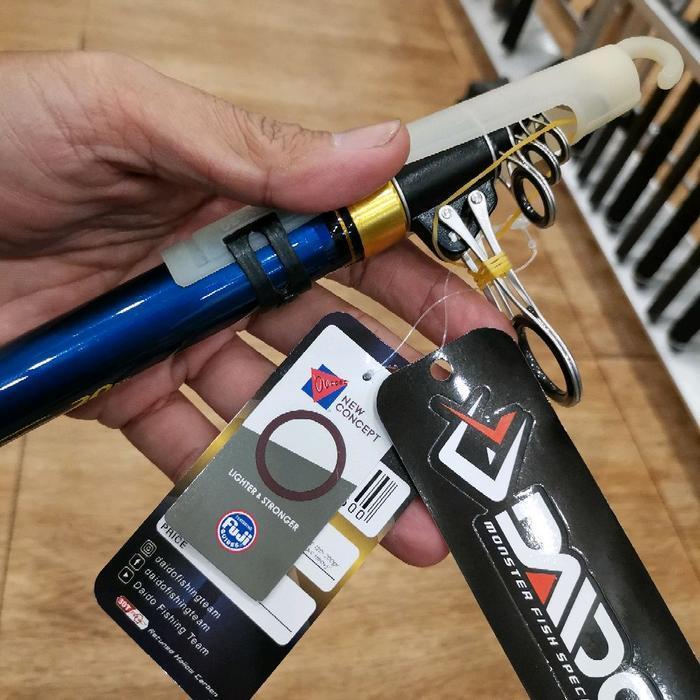 (Best Saller) Joran Pancing Daido Blue Shark 390 420 Joran Surf Teleskopik Bestseller
