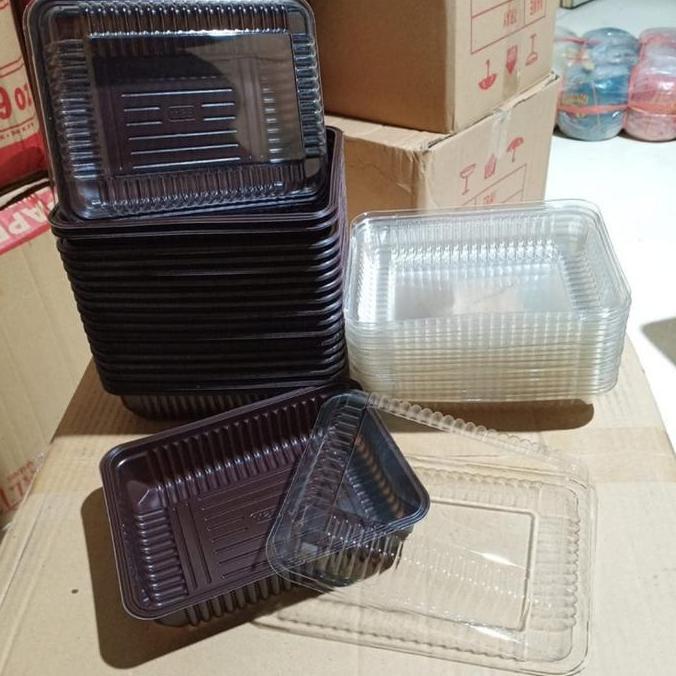 Pecfd- Mika Brownis S / Kecil Small +Tutup / Tempat Kue Pudding Mini @ 50Pcs