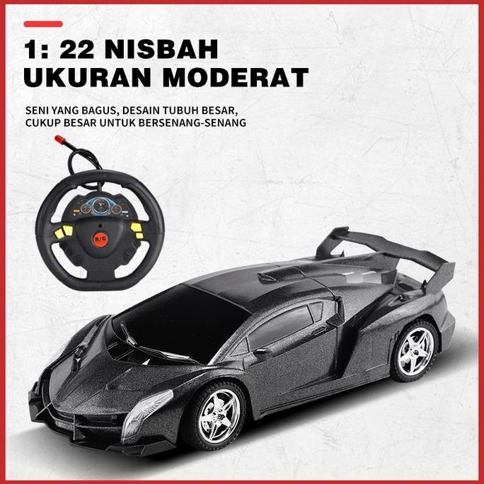 Ranggastandmurah - Rc Mobil Olahraga Dengan 36 Rotasi - Mainan Edukatif Anak Skala 1:22 Toys Asli Co