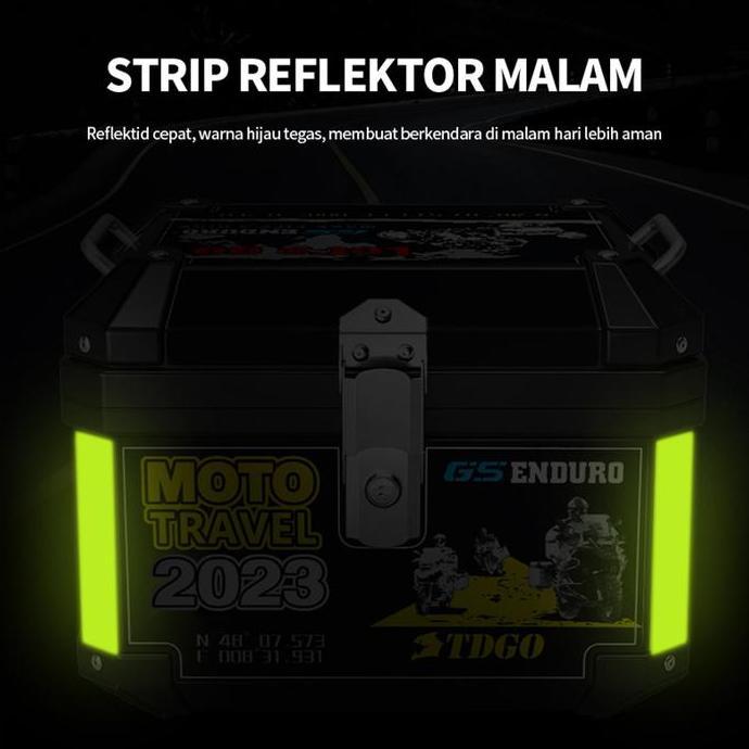 BOX MOTOR/KOTAK SEPEDA MOTOR KENDARAAN LISTRIK 45L/BOX SEPEDA MOTOR