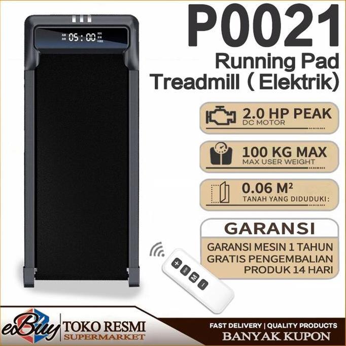 dina_shopsee - running mat treadmill (listrik) treadmill elektrik treadmill listrik treadmill / trea