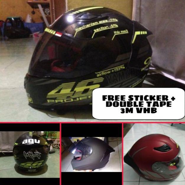 NEW PRODUCT Spoiler Helm Cargloss Yamaha Honda Bahan Viber Abs