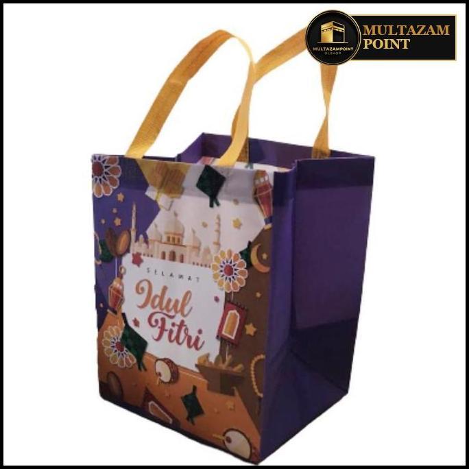 Goodie bag Tote bag Idul Fitri Kecil / Tas Souvenir Parcel Lebaran