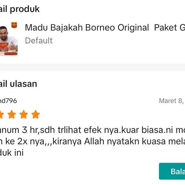 Madu Bajkan Original (sebelumnya madu bajakah) Rekomendasi by Teuku Wisnu PRAM