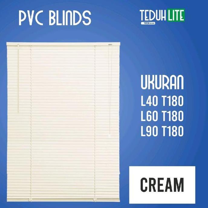 Fmly- Forhom Tirai Jendela Gorden Jendela Pvc Venetian Blind Kerei Jendela Tirai Gulung 40X180 60X18