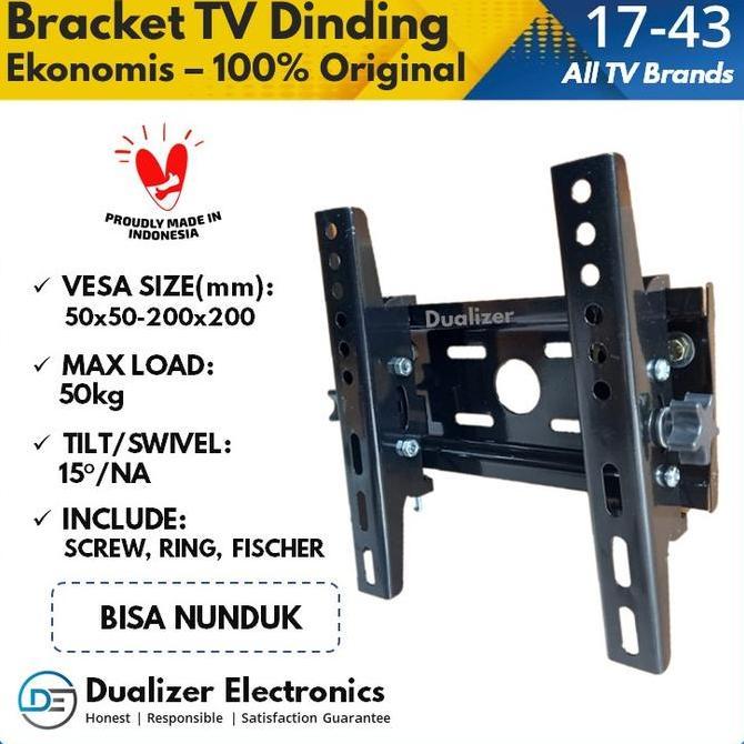 Onair- Braket Bracket Tv Led 28 32 40 42 43 Inch Lg Samsung Xiaomi Mi Tv