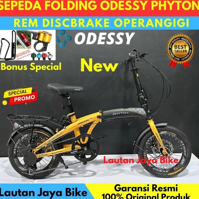 Terlaris Sepeda Lipat 20 Odessy Phyton New