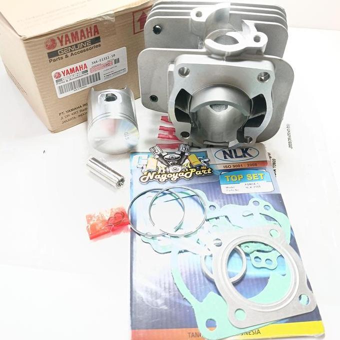BLOK SEHER  FIZR - FORCE 3XA KOMPLIT ISI RING PISTON  KIT ORIGINAL DAN TERPERCAYA
