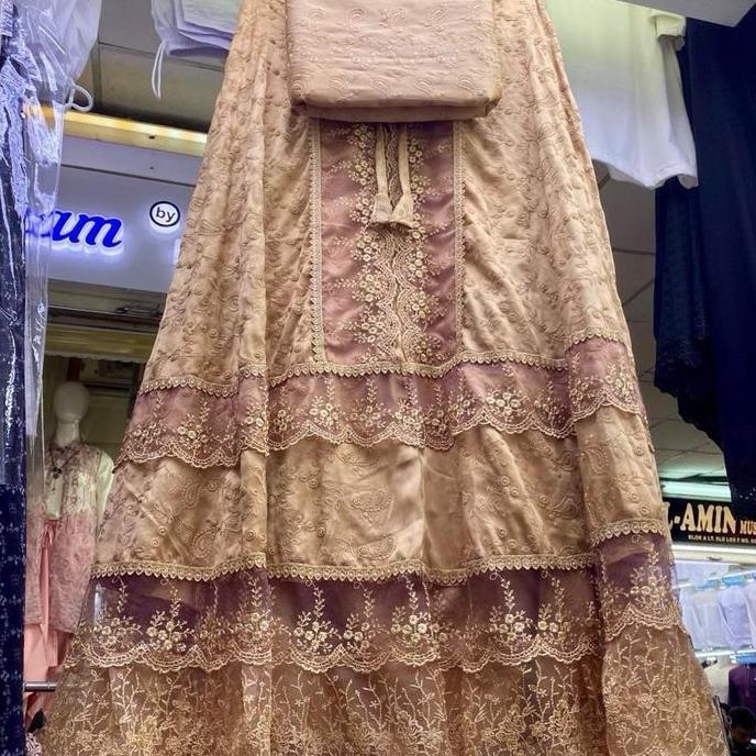 Diskon Mukena Bahan Sutra Paris Kd Renda Tile