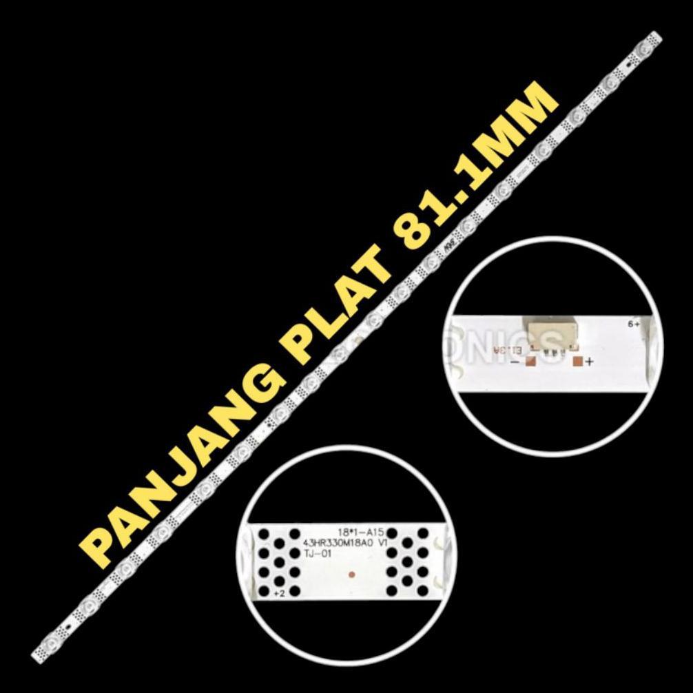 cuci gudang backlight tv led tcl 43 inch 43a18-43a20- 43p635 backlight tv led tcl