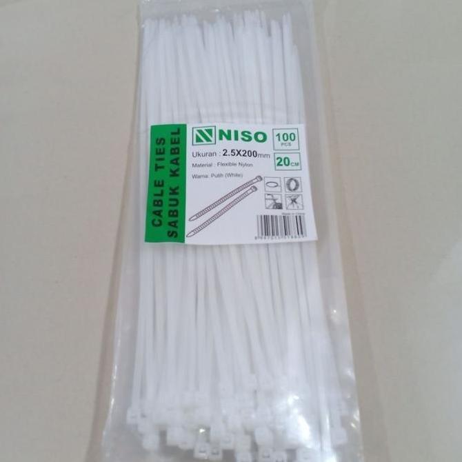 Kabel Ties, 1Pack Isi 100Pcs