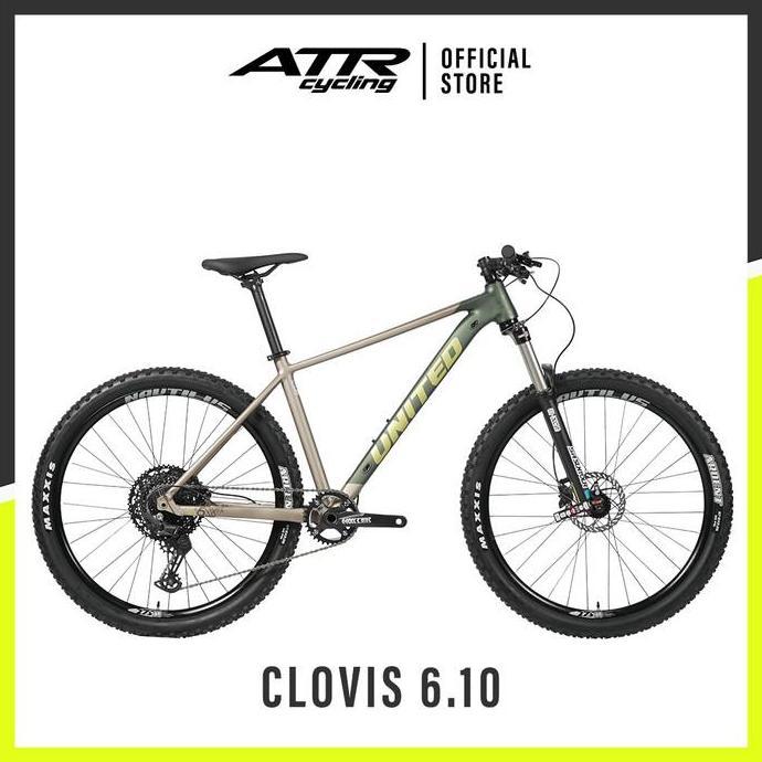 Terlaris United Bike Sepeda Gunung Mtb Al 27,5-12 Clovis 6.10 (17) (20) Gn-Bw